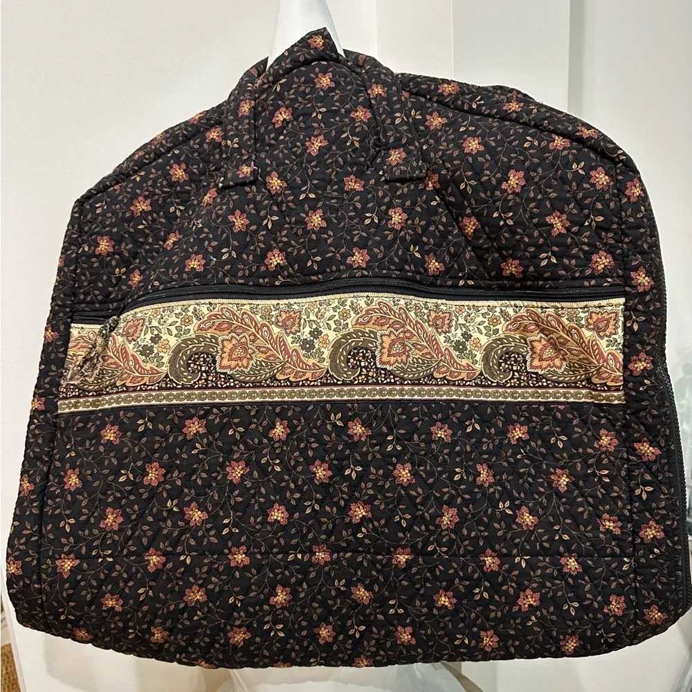 SALE Vera Bradley Garment Quilted Travel Bag
